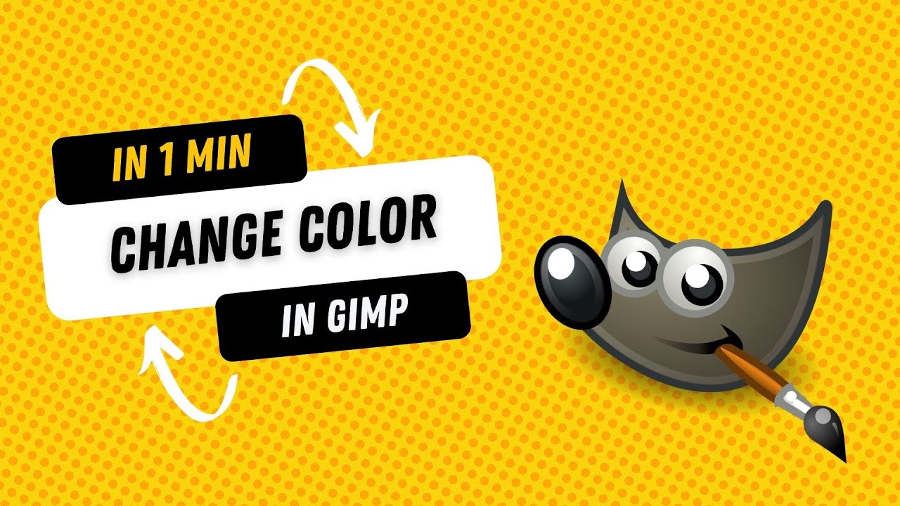 How to Change Color in GIMP