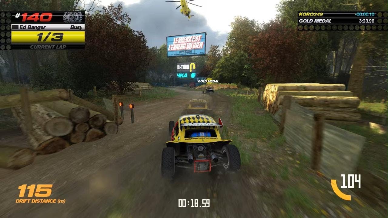 Trackmania Turbo - #140 Gold Medal