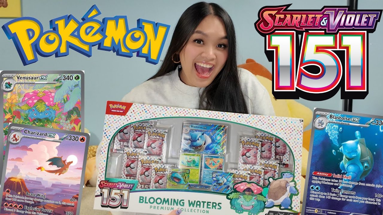 INSANE PULL!!! EARLY Opening of Pokemon Blooming Waters 151 (Pokemon Ep.8)