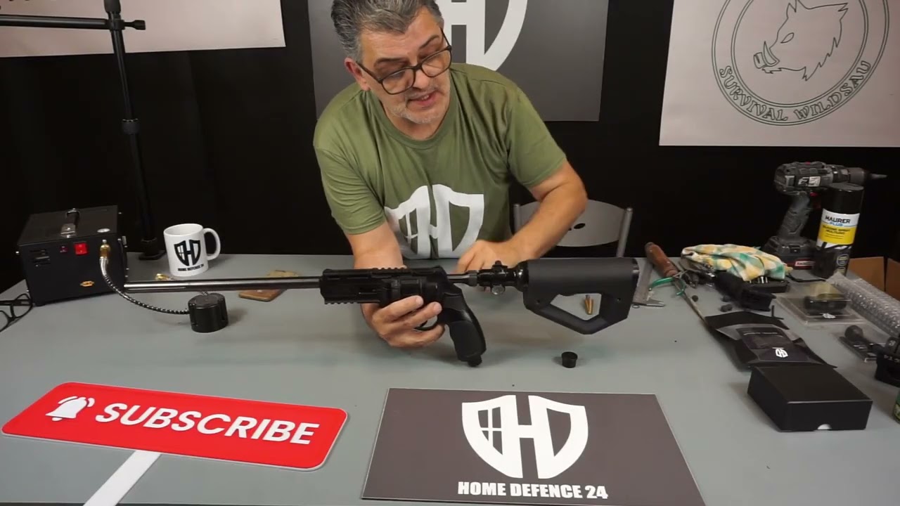 HDR 50 Umarex Tuning kit und Sniper Buttstock von Home Defence 24 in Deutsch #umarexairguns
