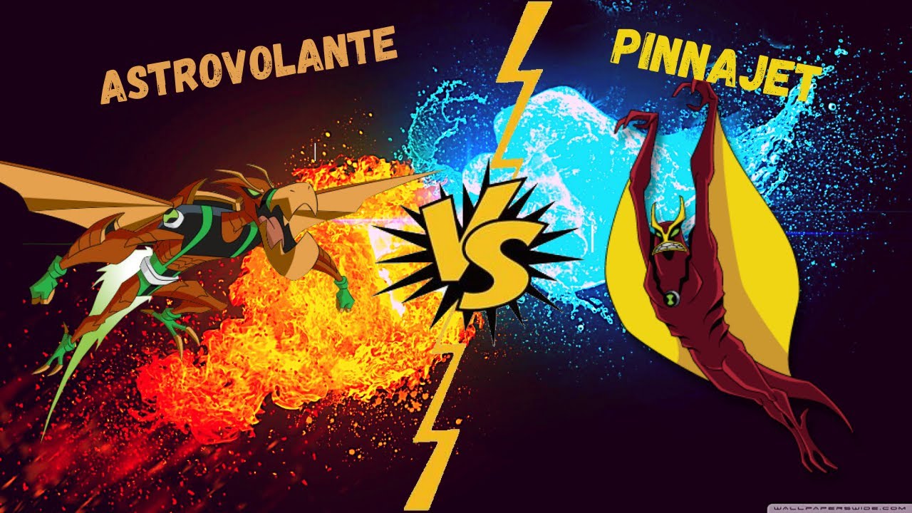 Ben 10 - Pinnajet vs Astrovolante Confronto tra Alieni (ITA)