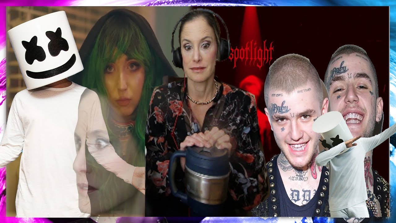 MOM REACTS TO LIL PEEP X MARSHMELLO - SPOTLIGHT (OFFICIAL MUSIC VIDEO)