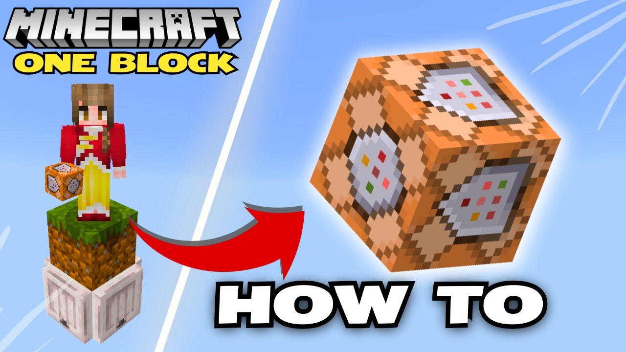 How to make OneBlock in Minecraft Bedrock!