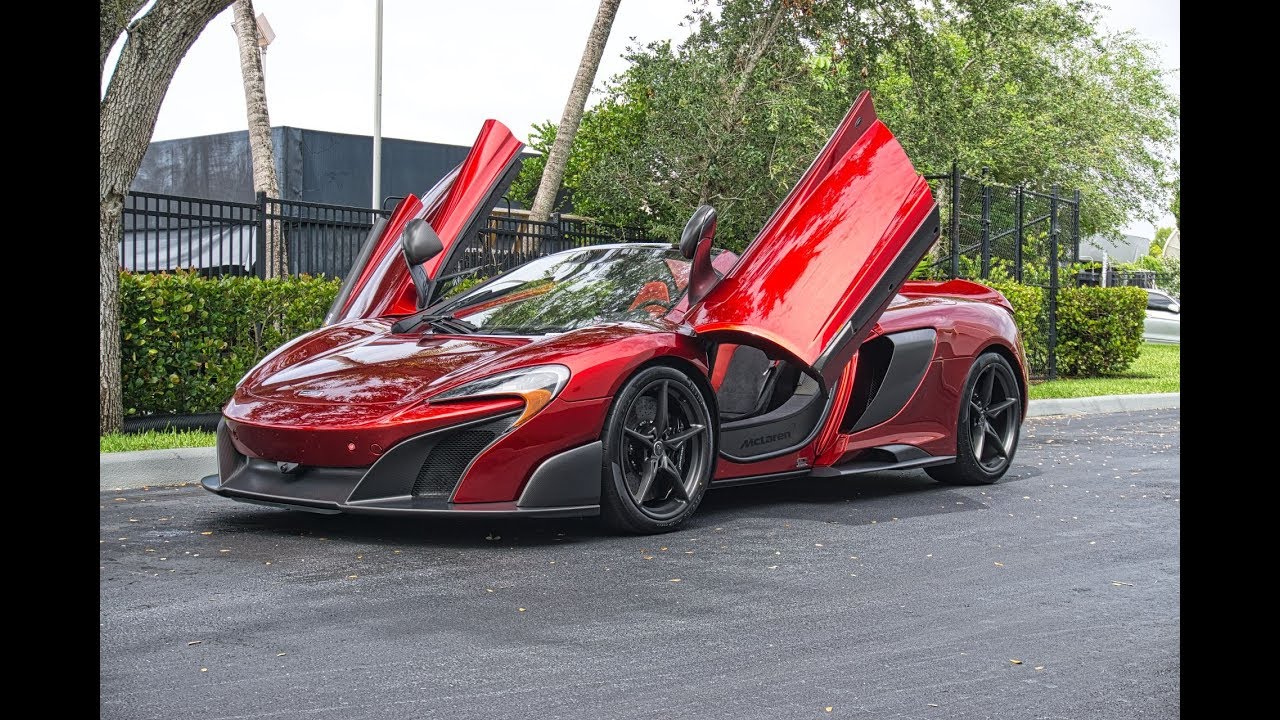 The McLaren 675LT Spider V8 twin turbo Stunning Supercar Interior Exterior Start up Drive