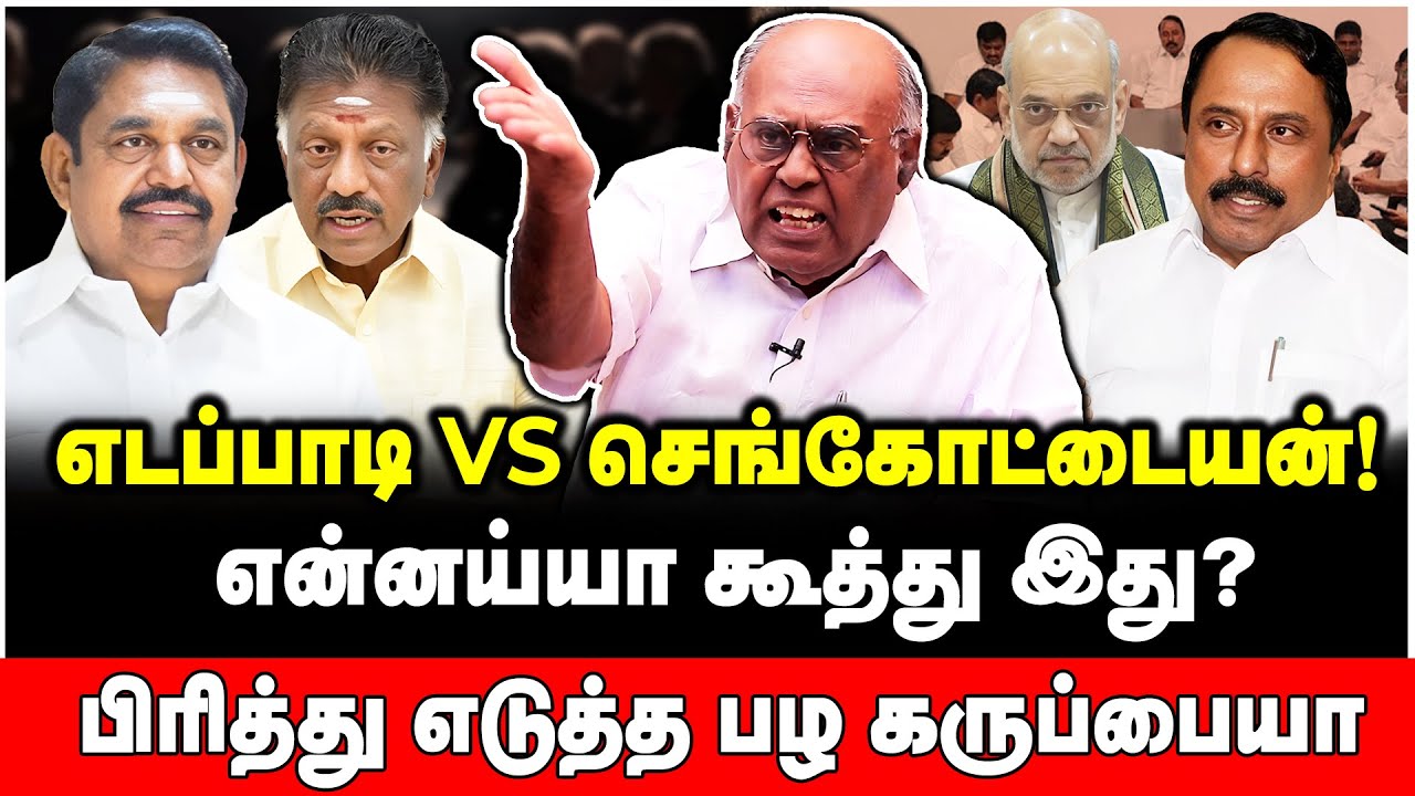 4 தலை அவுட்! அதிமுகவில் இதுதான் நடக்கும்! பழ கருப்பையா அதிரடி | Pala Karuppiah Interview