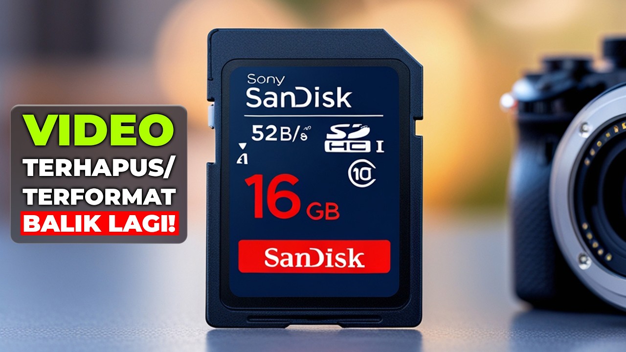 Cara Mengembalikan Foto Video Terhapus dari SD Card 2025 Makin Canggih