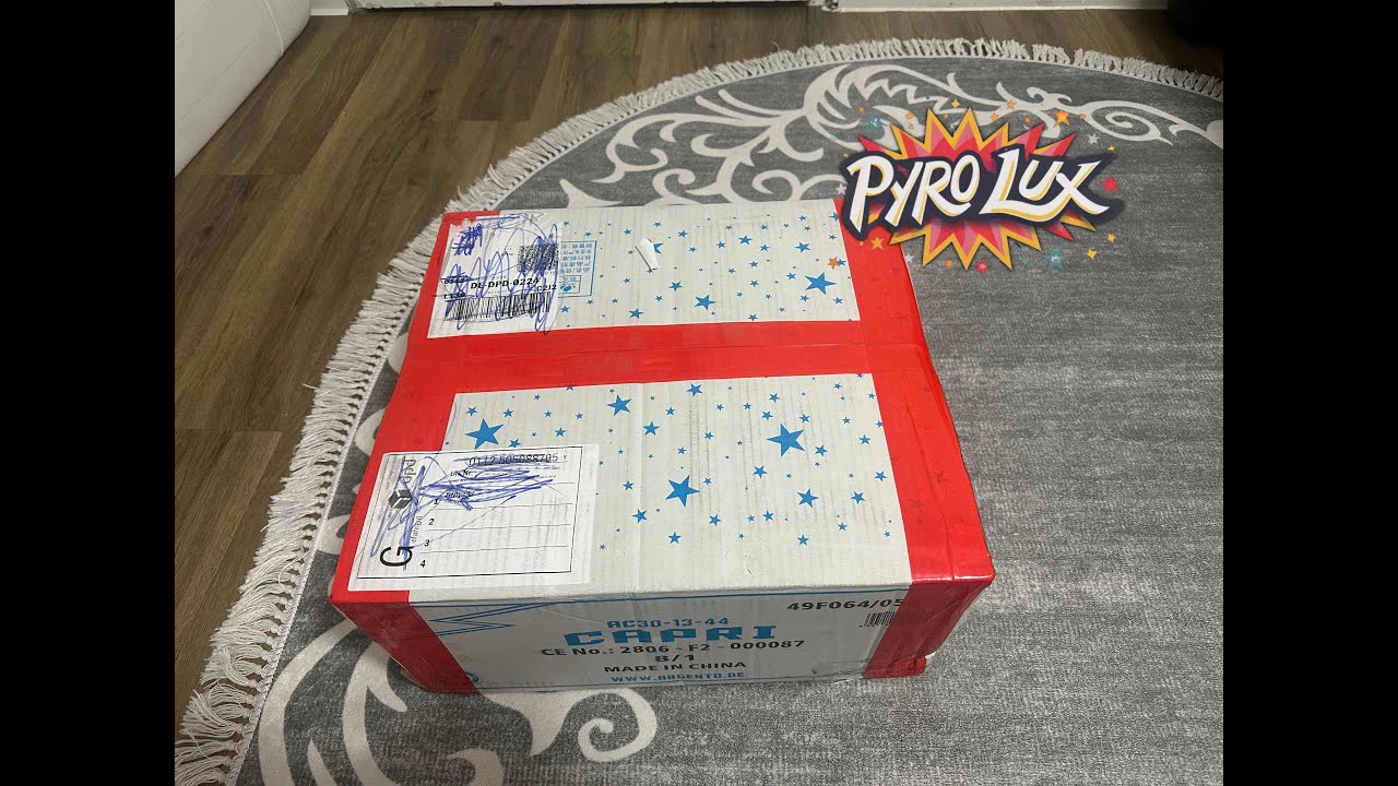 PyroLux Feuerwerk Unboxing 2025/2026 | Sponsor | PyroBangerTV