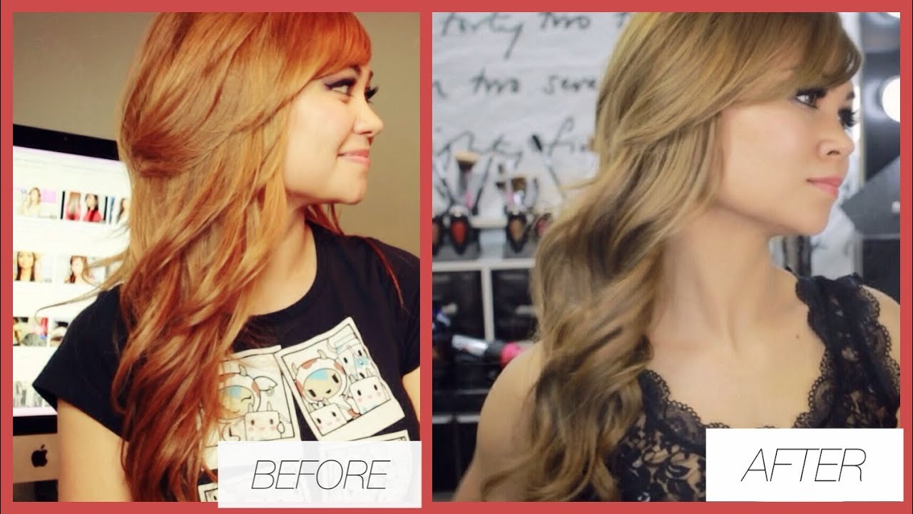 How to Get Rid of Orange Hair and Get Light Ash Brown Hair