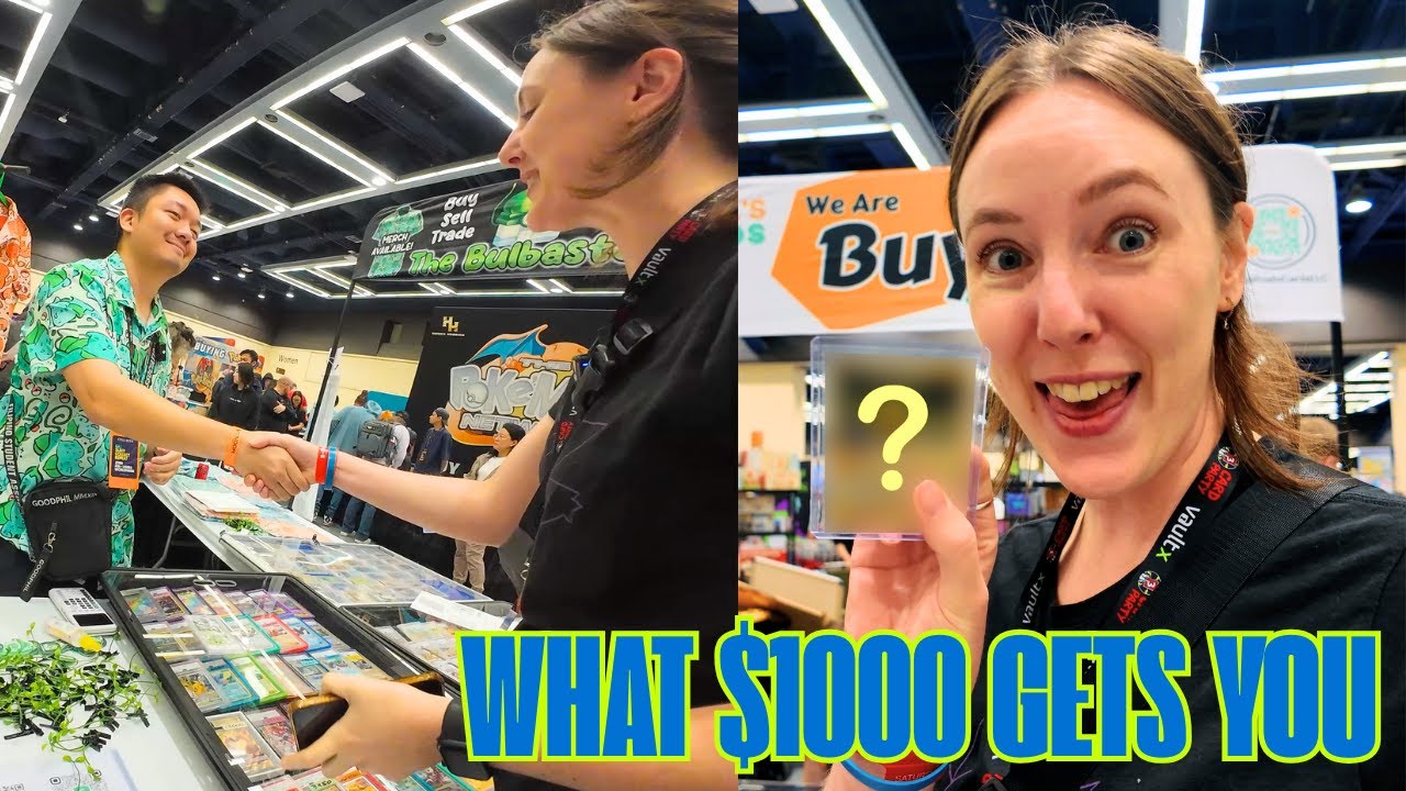 Buyer POV: $1000 of Pokemon Cards at Seattle Card Party