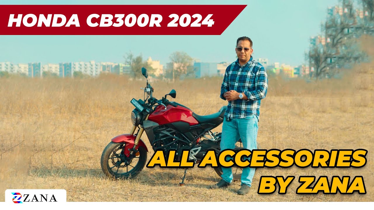 Honda Cb300R 2024 All Accessories By Zana