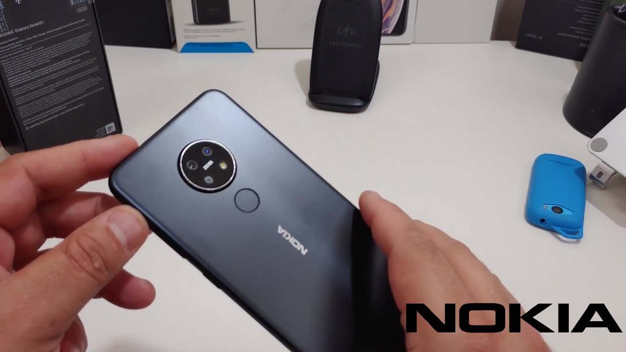 Nokia 7.2 Unboxing and Initial Setup