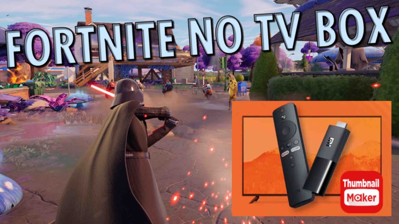 FORTNITE NA TV BOX MI STICK 4k #fortnite #xcloud