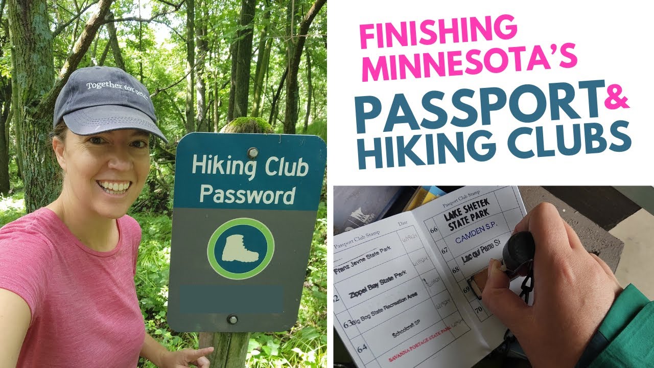 Finishing the MN State Park Passport and Hiking Clubs