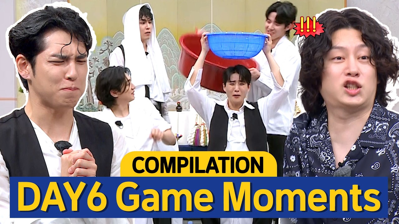 [Knowing Bros] DAY6 Has Beautiful Voice and Sense of Entertainment? Game Compilation 🔥