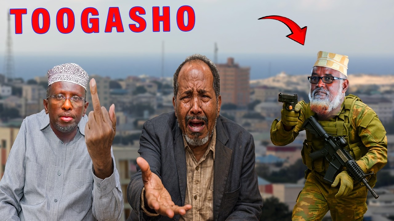 DEG DEG: A/Madoobe oo Bastoolad Madaxa ka Saaray Xasan Sh & Hoolkii Shirka oo lugu kala Cararay.....
