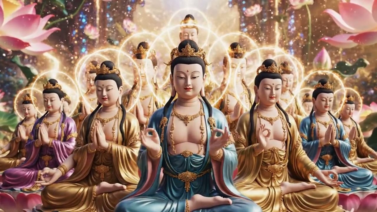 '' Nhạc Tán Thán Đức Phật-Con Xin Nguyện Cầu Thế Giới Sống Được An Bình'' Nam Mô A Di Đà Phật.