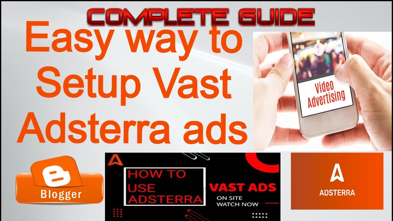 Easy way to Setup Vast Adsterra ads on your blogger website & make $400 daily