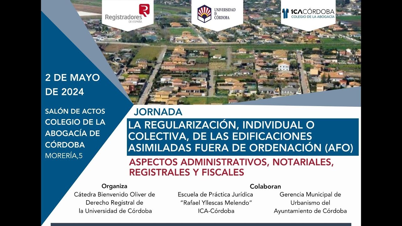 La regularizacion de las edificaciones asimiladas fuera de ordenación AFO