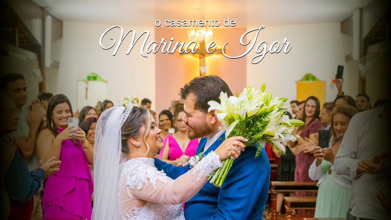 O dia mais feliz de Marina e Igor
