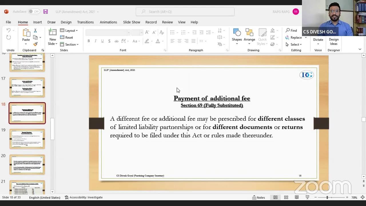 Opportunity to file Pending forms of LLP with reduced Additional Fees