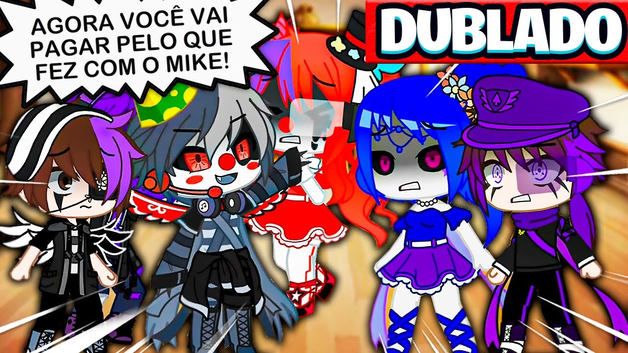 FAMILIA AFTON PRES0S NUMA SALA POR 24 HORAS FINAL ! MINI FILME GACHA CLUB