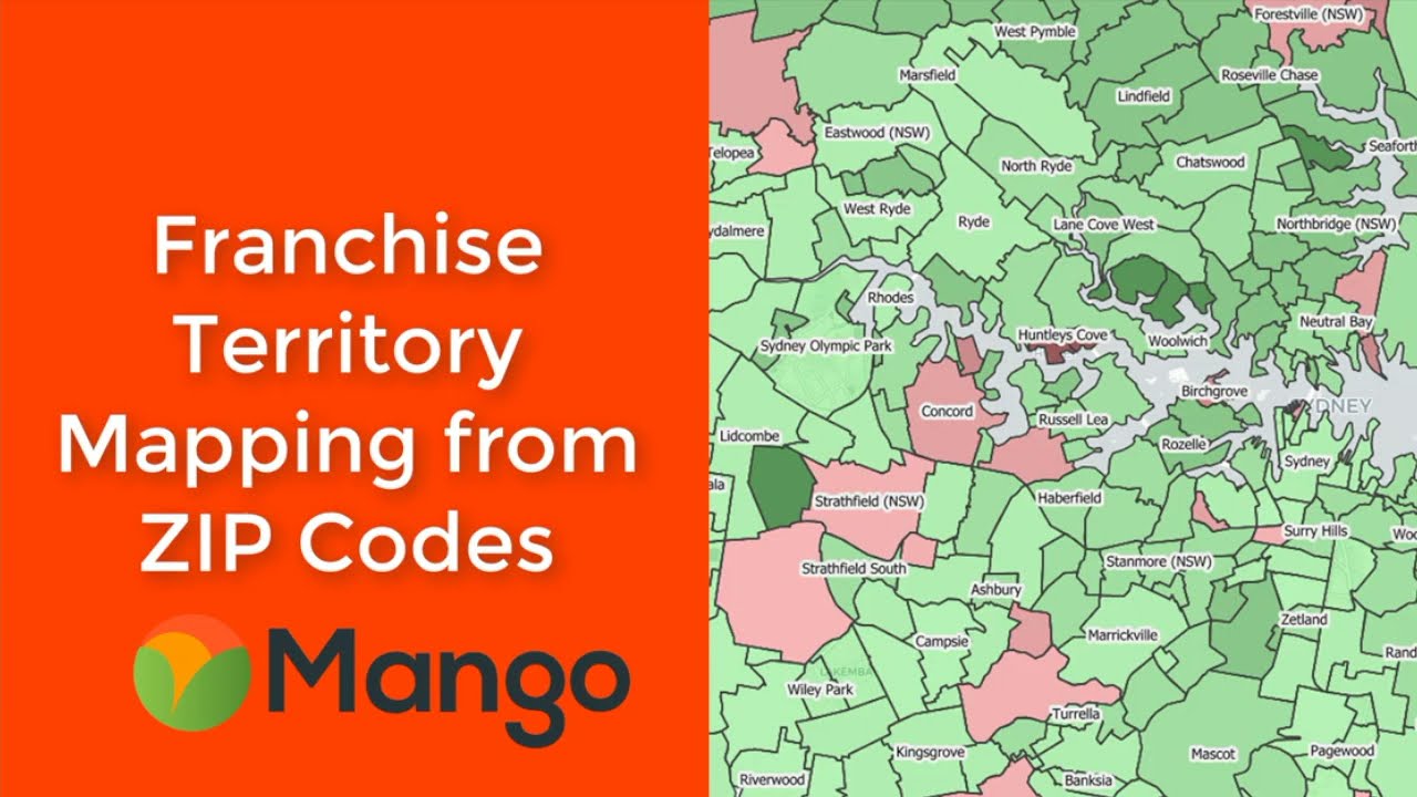 Franchise Territory Mapping Module 4: Defining Territories from ZIP Codes