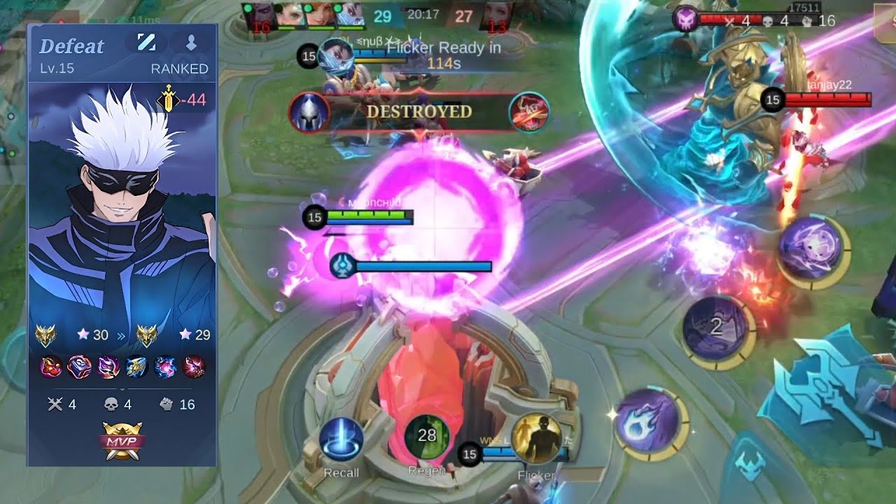 Mythical Honor ⭐ 30 ⏩ ⭐ 29 | Xavier Gameplay | MLBB