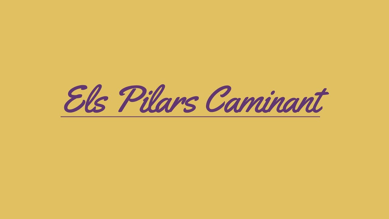 Castells, torres i pilars caminant. Santa Tecla 2022