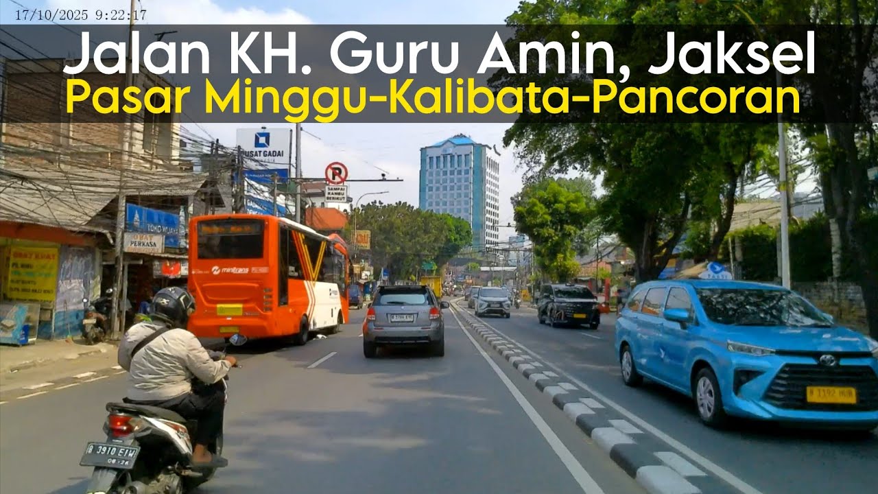 Jalan Raya Pasar Minggu - Pancoran || 17 Oktober 2025