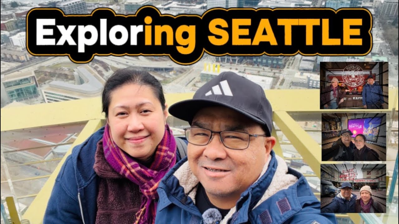 Vlog 10. Exploring Pike Place Market, the Aquarium, and Pioneer Square in SEATTLE, Washington 🇺🇸