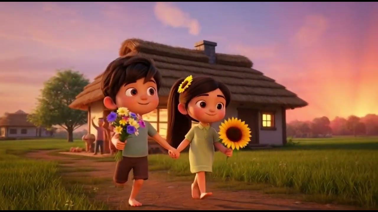 The secret Treasure of sunny village #shorts #aivideo #cartoon #viral 