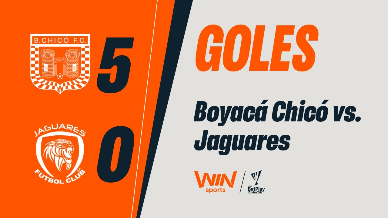 Boyacá Chicó vs. Jaguares  (goles) | Liga BetPlay Dimayor 2026-1 | Fecha 6