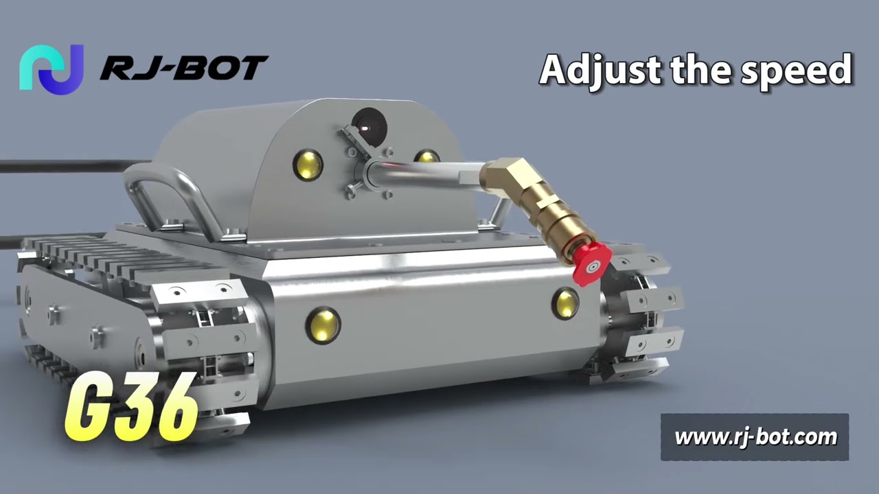 Latest G36 Grease duct cleaning robot