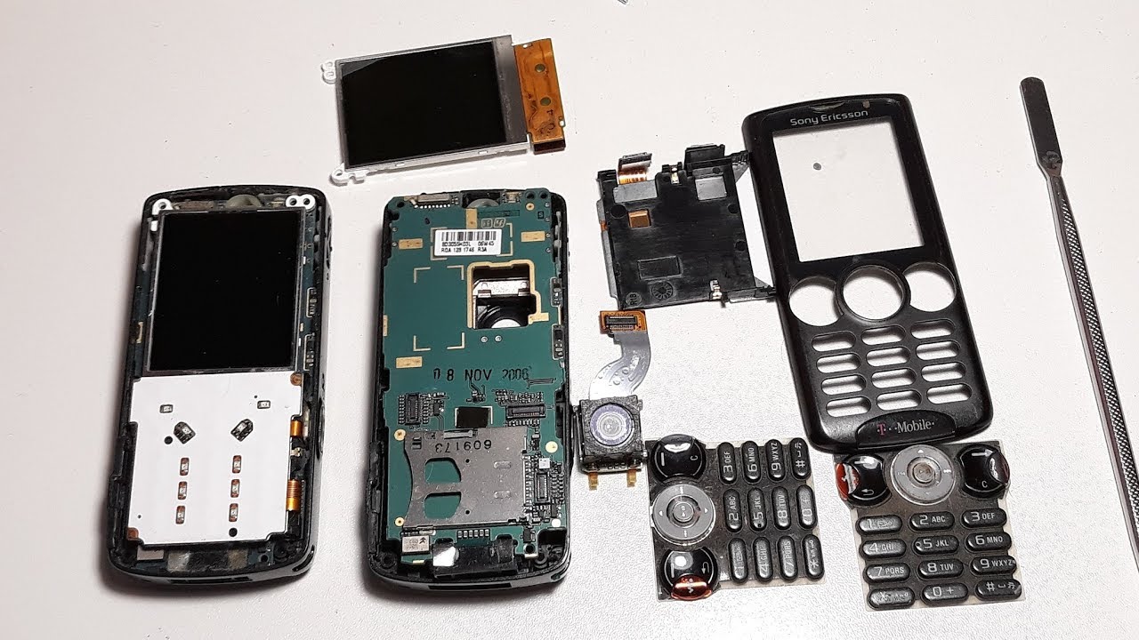 Sony Ericsson W810i | Restore broken mobile phone Вторая жизнь ретро телефона. Восстановление part 1