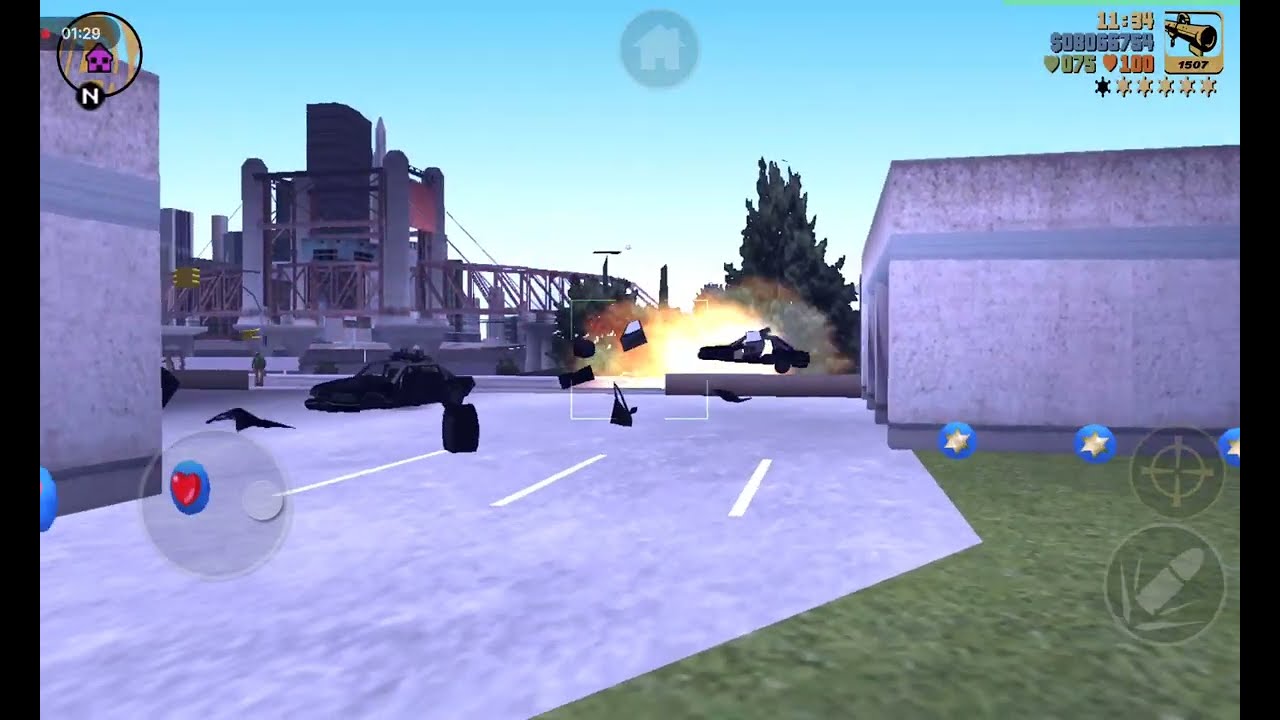 GTA 3 10 Year Anniversary - Police Liberty City + Six Star Escape 6