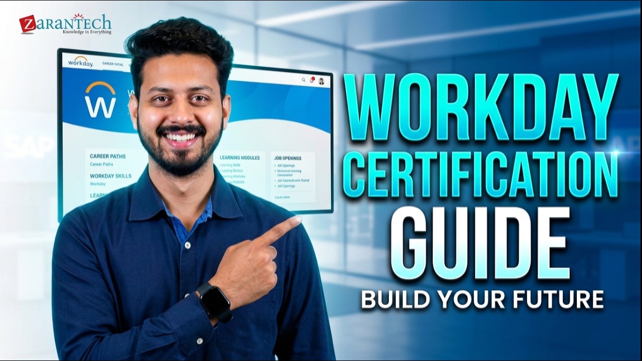 Как получить сертификат Workday | ZaranTech