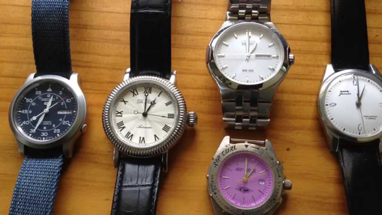 How to tell a mechanical (automatic or manual wind) from a Quartz or Battery watch