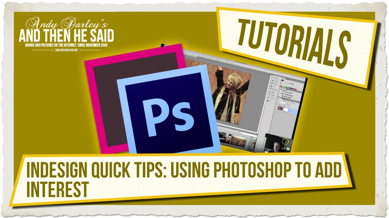 Using Photoshop to add interest