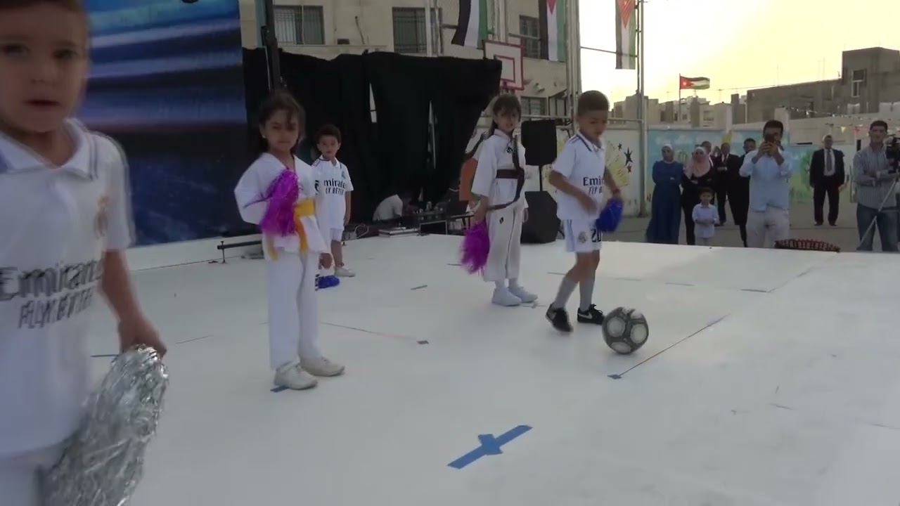 الفقرة الرياضية من تخريج الفوج الخامس لطلبة روضة الأوائل الدولية