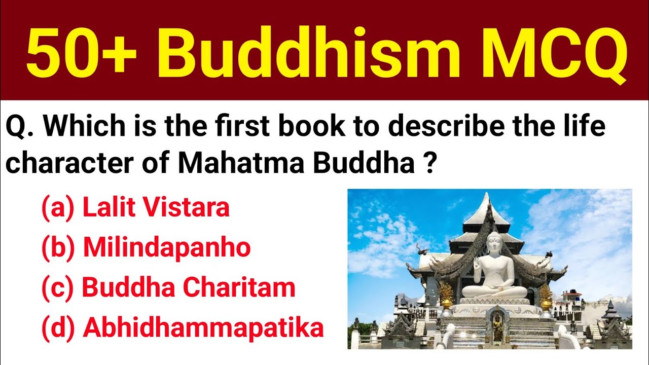 50+ Buddhism Most Important MCQ Questions | General knowledge Important Questions For Buddhism
