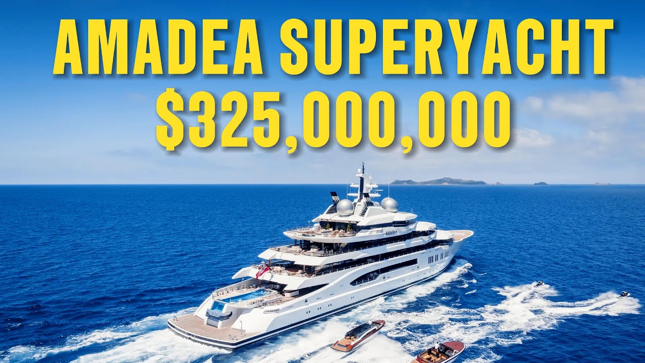 Inside the AMADEA Superyacht: Luxury Redefined on the High Seas!