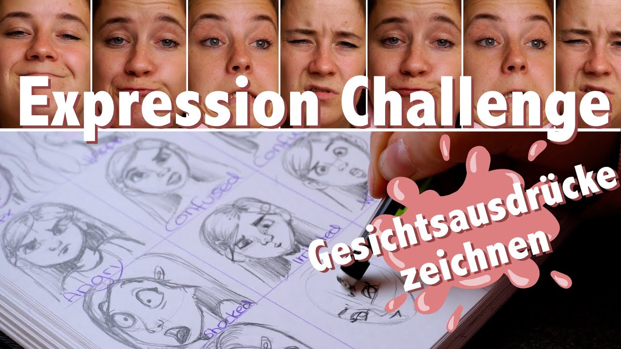 Expression Challenge - Gesichtsausdrücke zeichnen