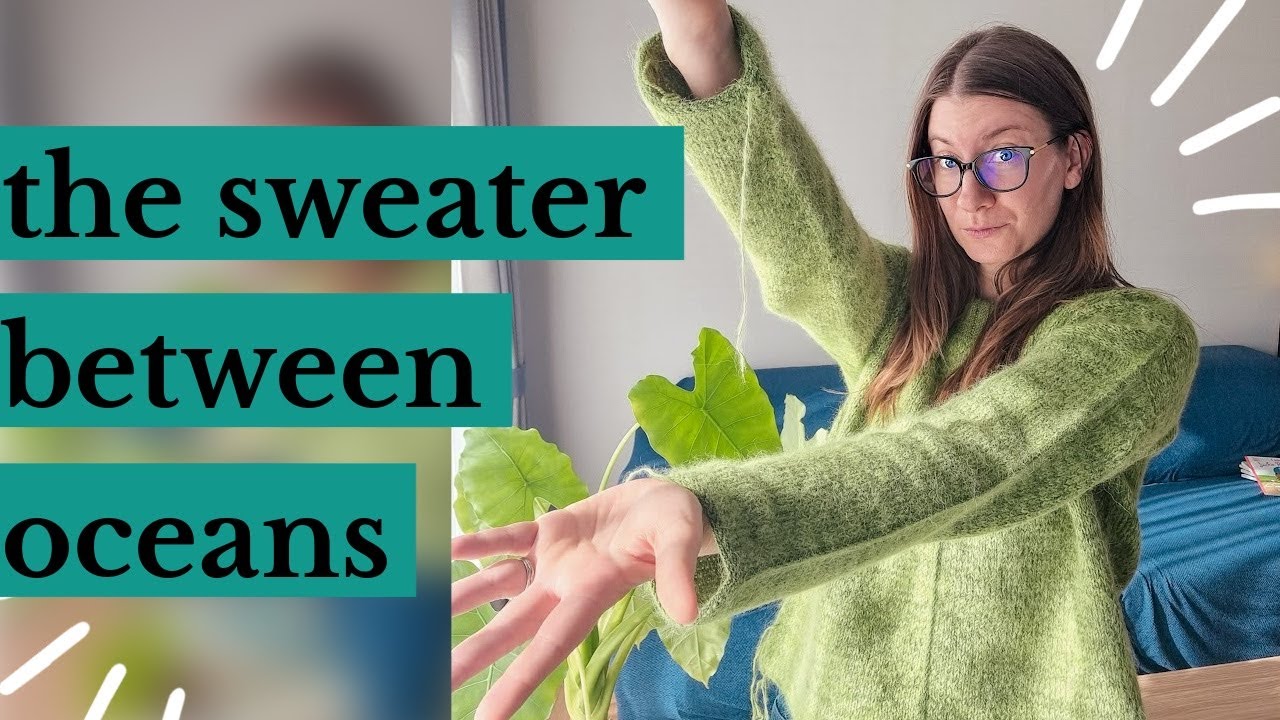 Knitting vlog: Duotone Sweater