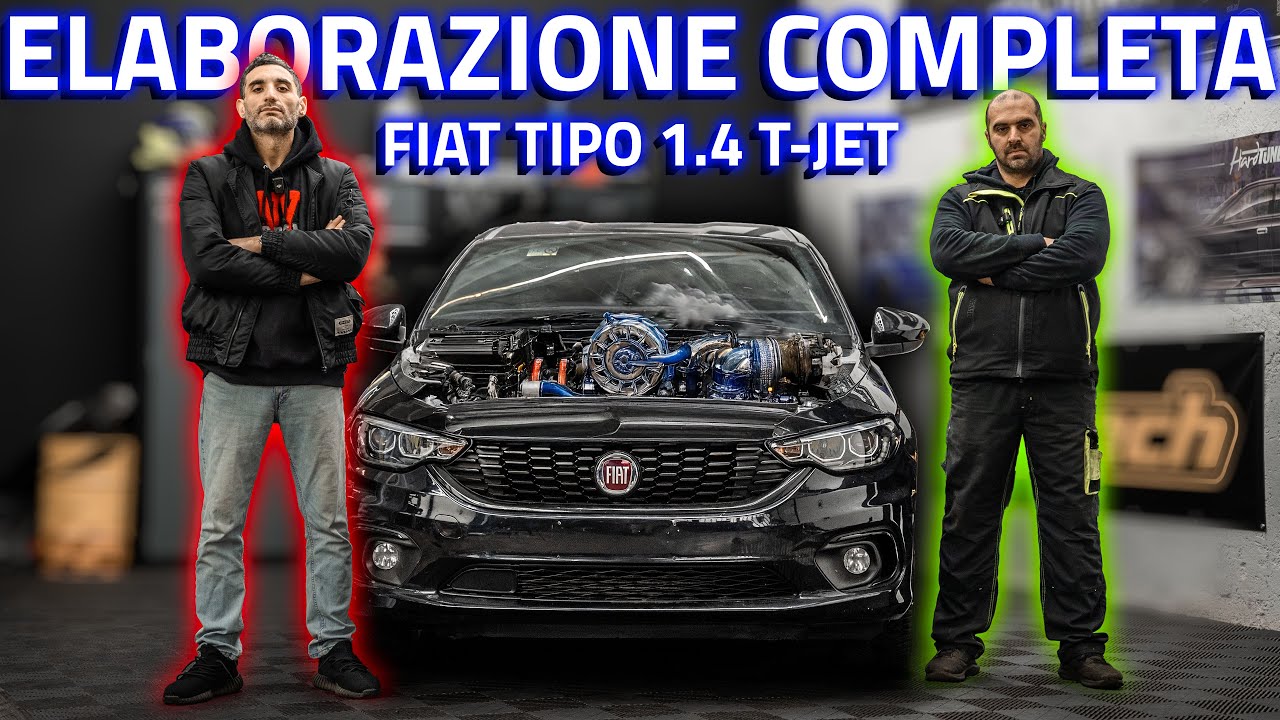 ELABORAZIONE LOW BUDGET FIAT 1.4 T-JET! BIG TURBO E TANTO ALTRO
