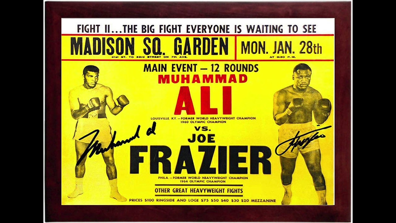 Frazier-Ali Fight of the Century March 8, 1971 Radio Broadcast (PART I)