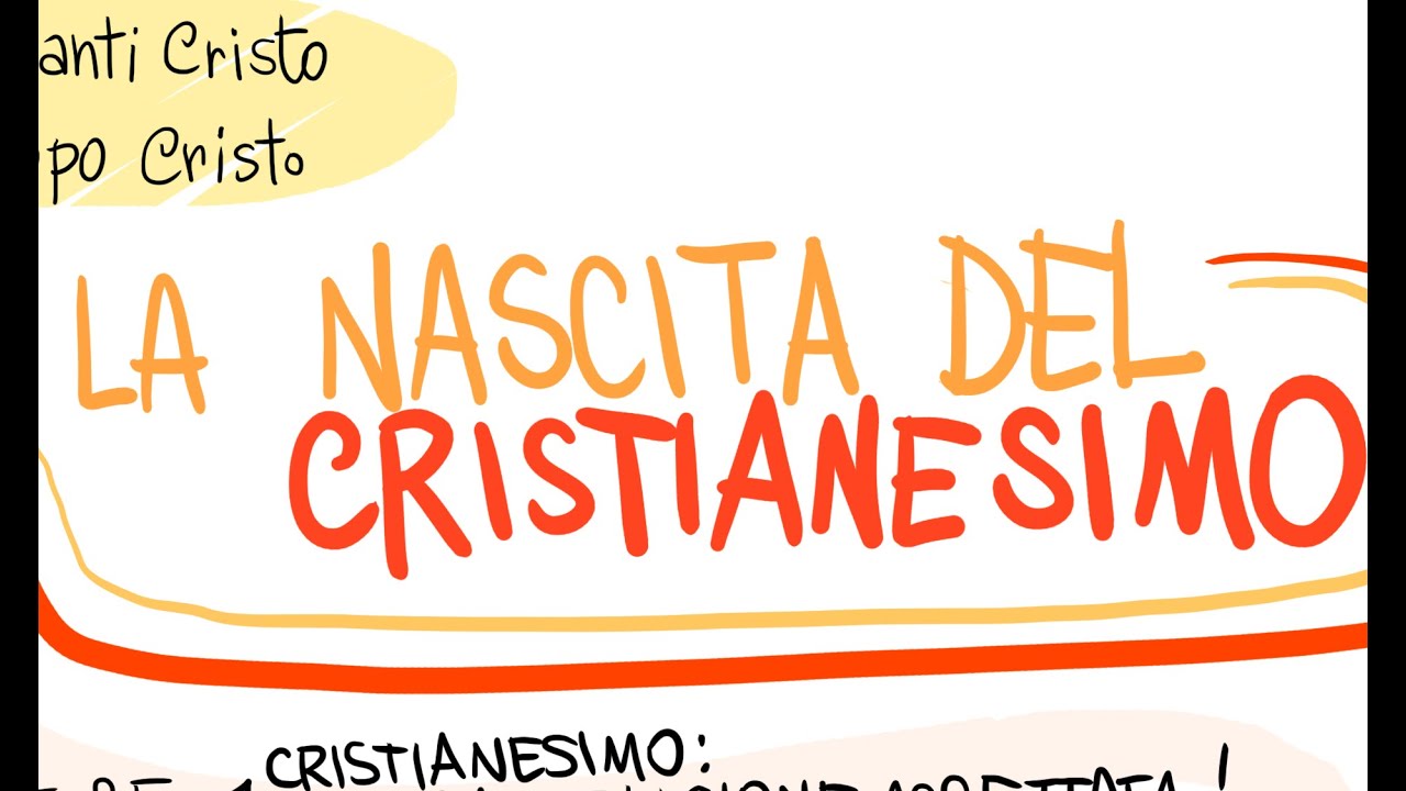 VIDEO-MAPPE: la nascita del Cristianesimo