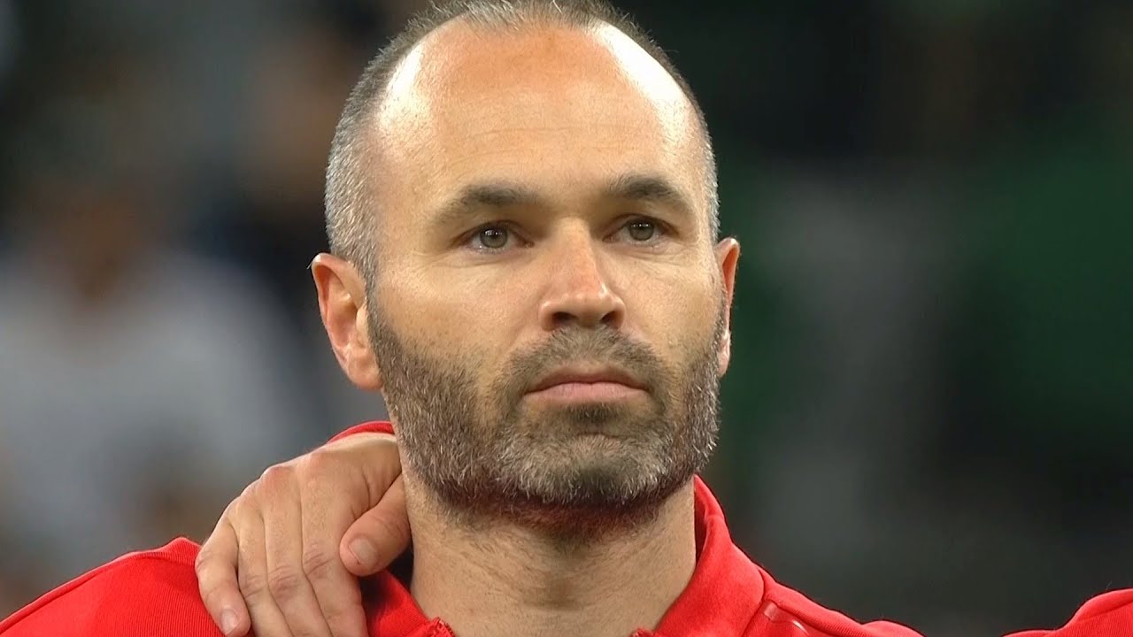 Andres Iniesta vs Tunisia (Friendly) 09/06/2018 HD 1080i