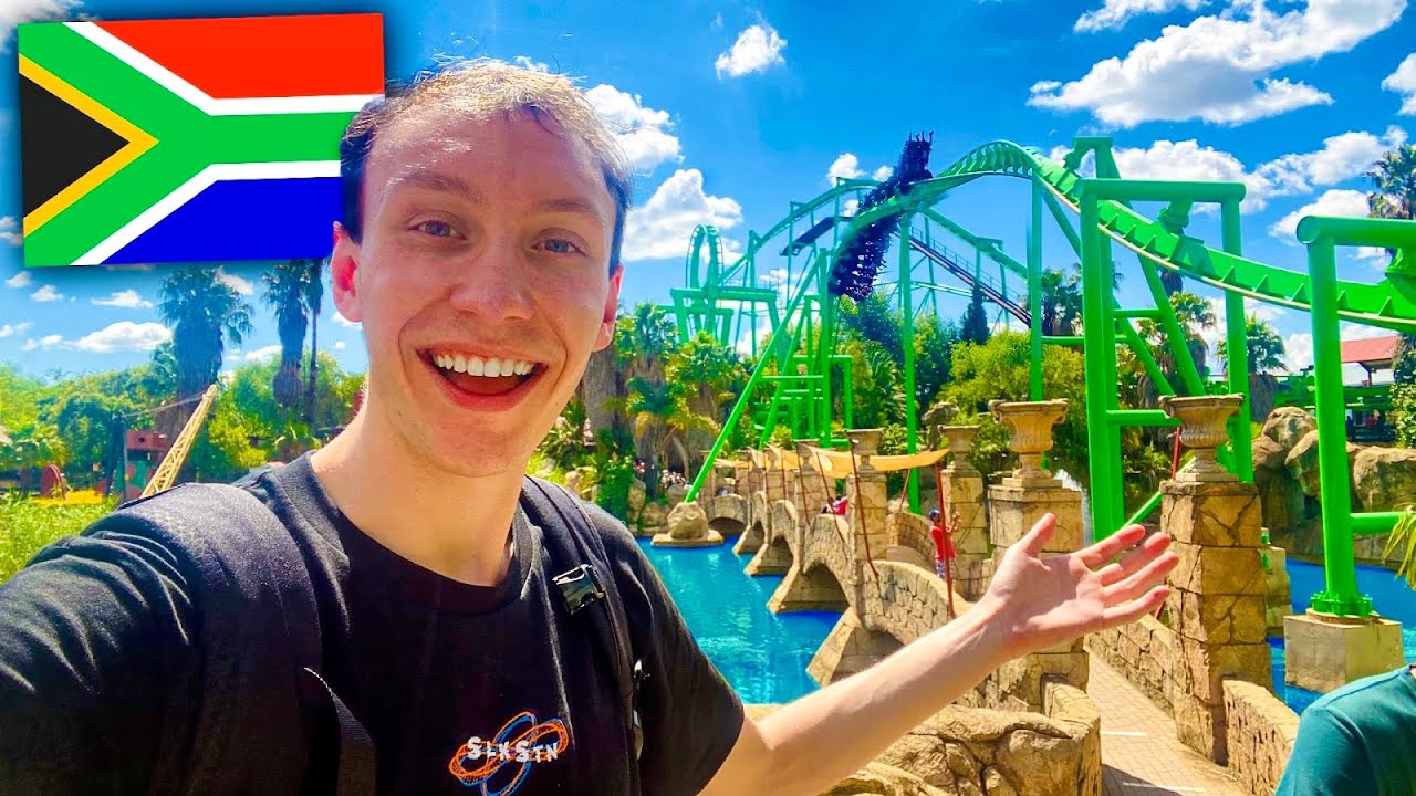 Visiting a THEME PARK in SOUTH AFRICA! | Gold Reef City Vlog 4K