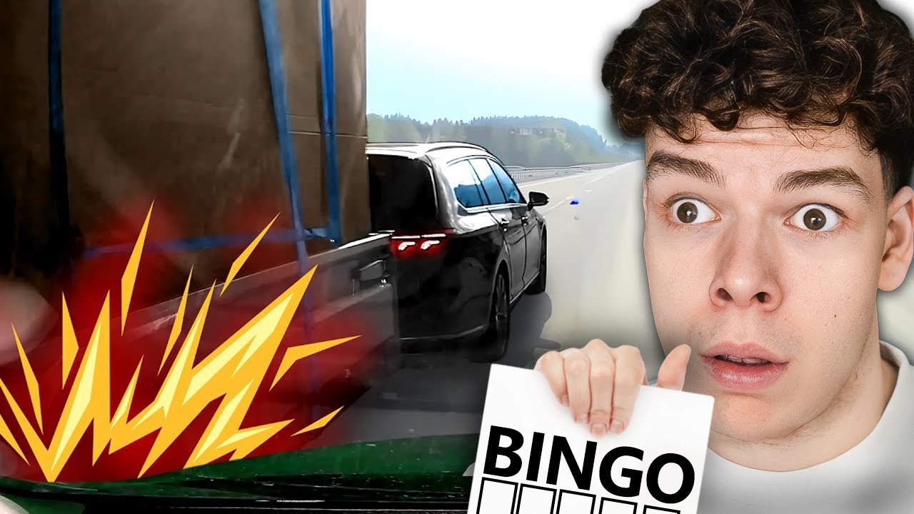 Ich Mache wieder ein Dashcam Bingo... (Verrückt)