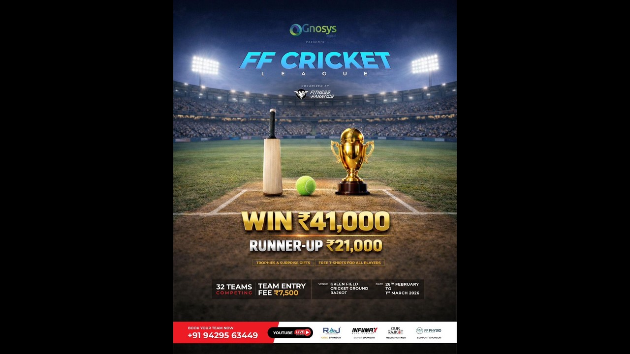 FINAL DAY || FF CRICKET LEAGUE - 2026